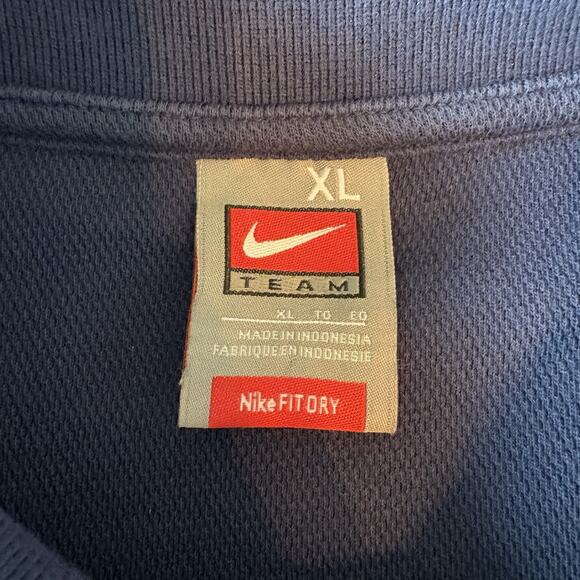 Penn State‎ Lions Nike Fit Dry Short Sleeve Polo Shirt Men XL Knit Embroidered - Picture 4 of 11